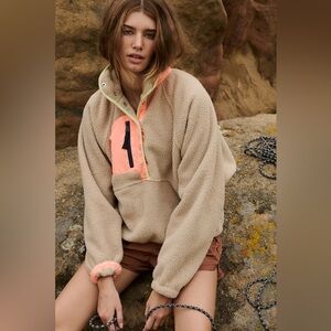 Free People Hit the Slopes Pullover Jacket